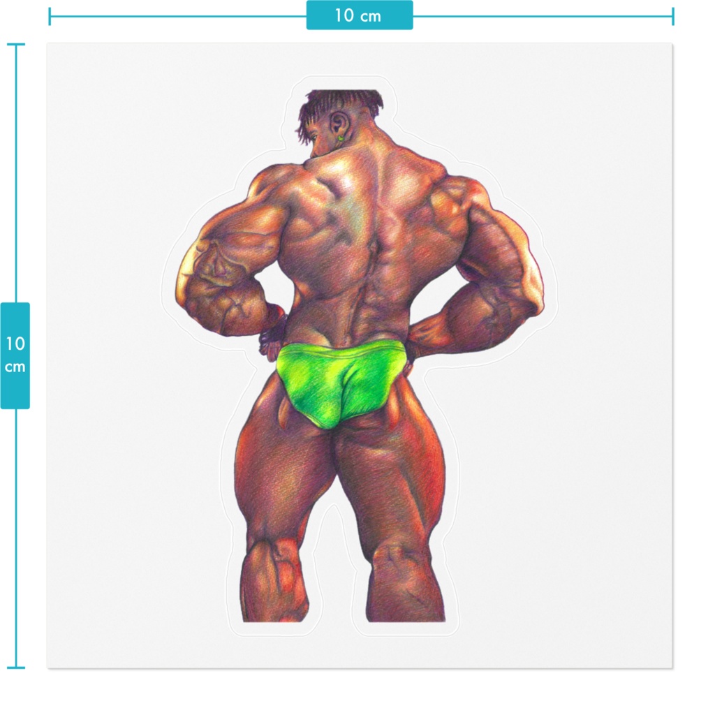 男は背中で魅せる(A man captivates with his back.)