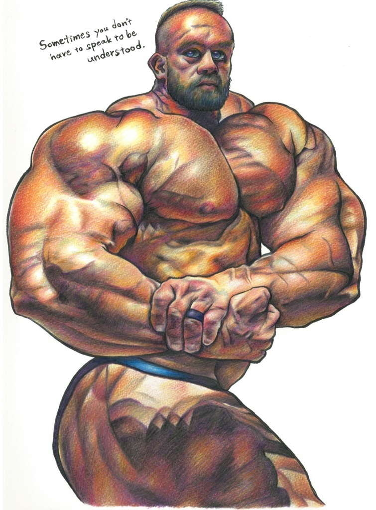 言わなくても伝わることがある(A man captivates with his back.)