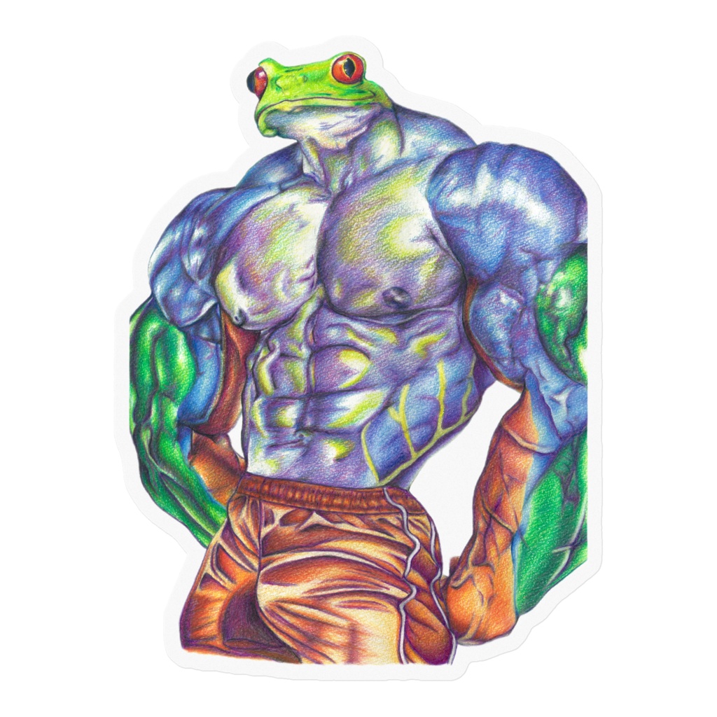 マッチョになったカエル(The Frog Who Became Muscular.)