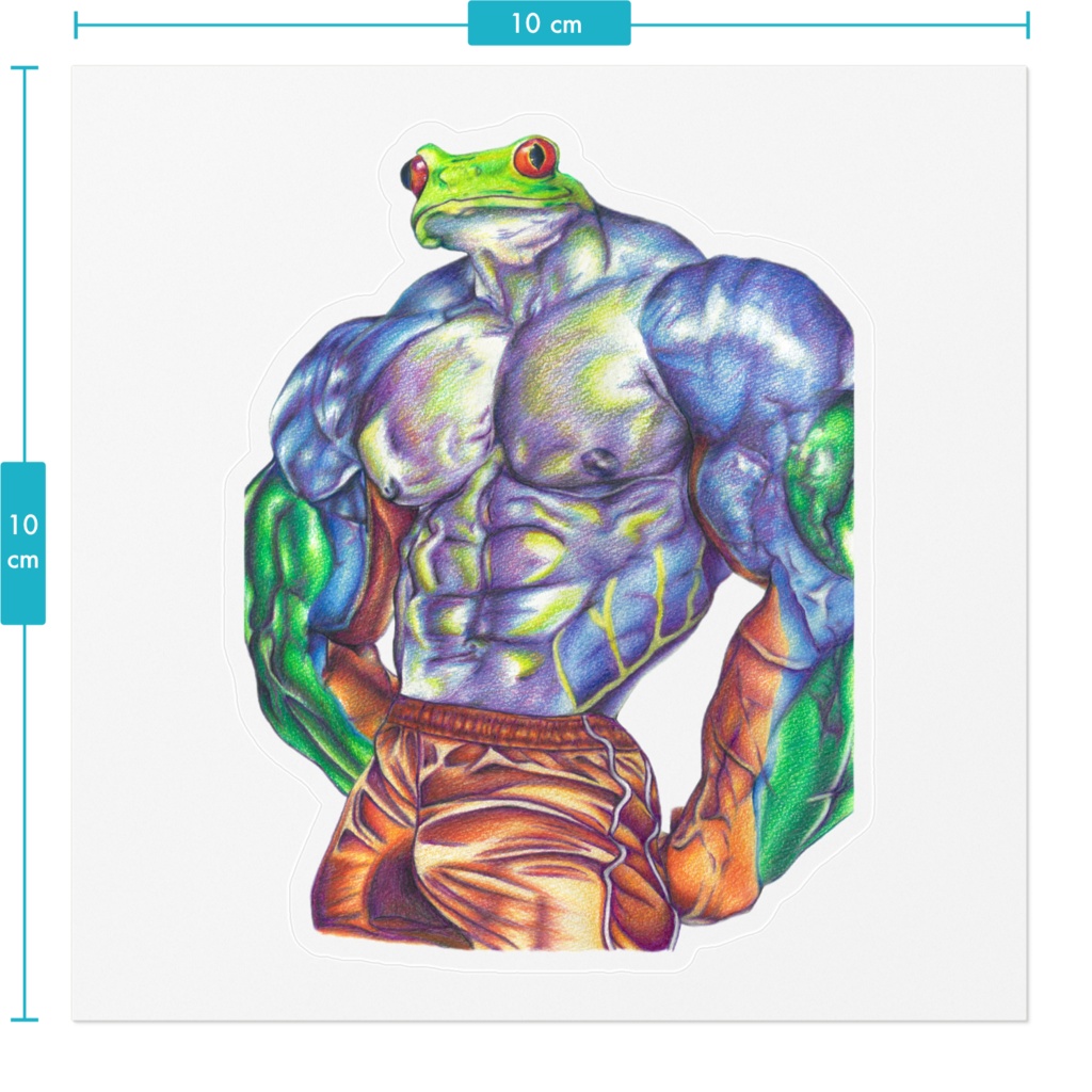 マッチョになったカエル(The Frog Who Became Muscular.)