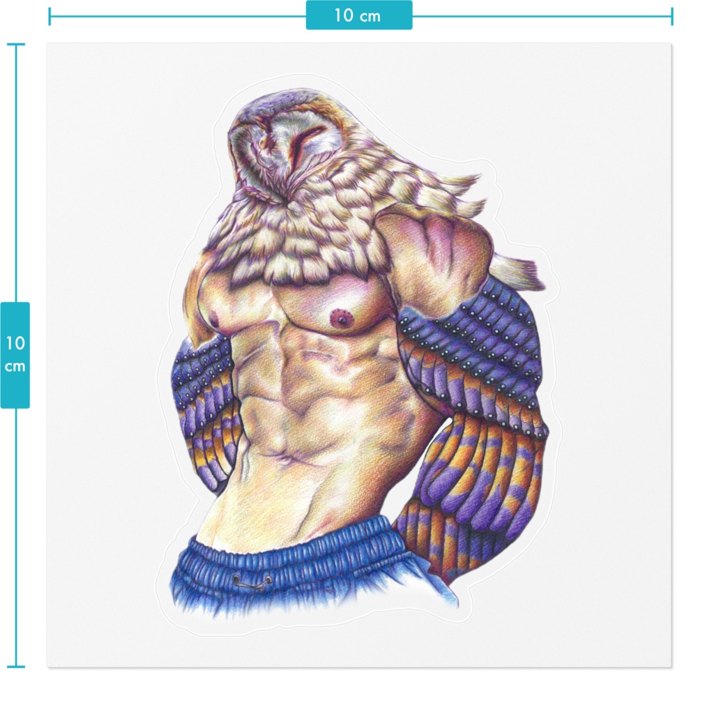 能ある梟は腹筋を出す