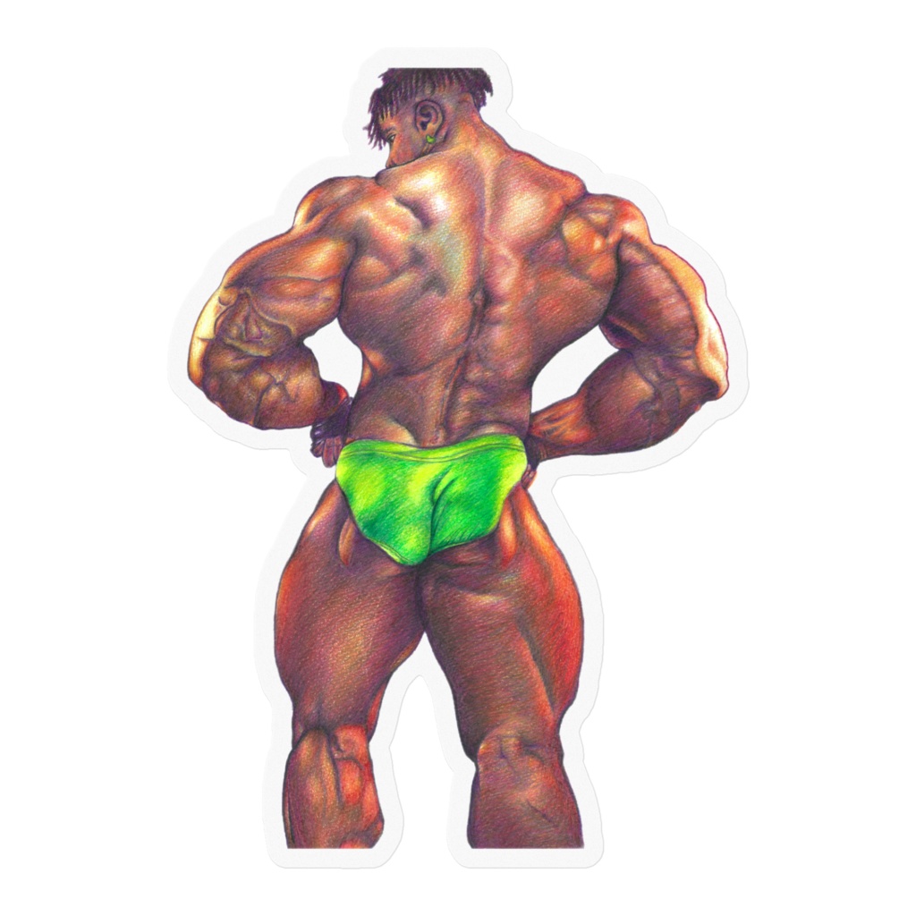 男は背中で魅せる(A man captivates with his back.)