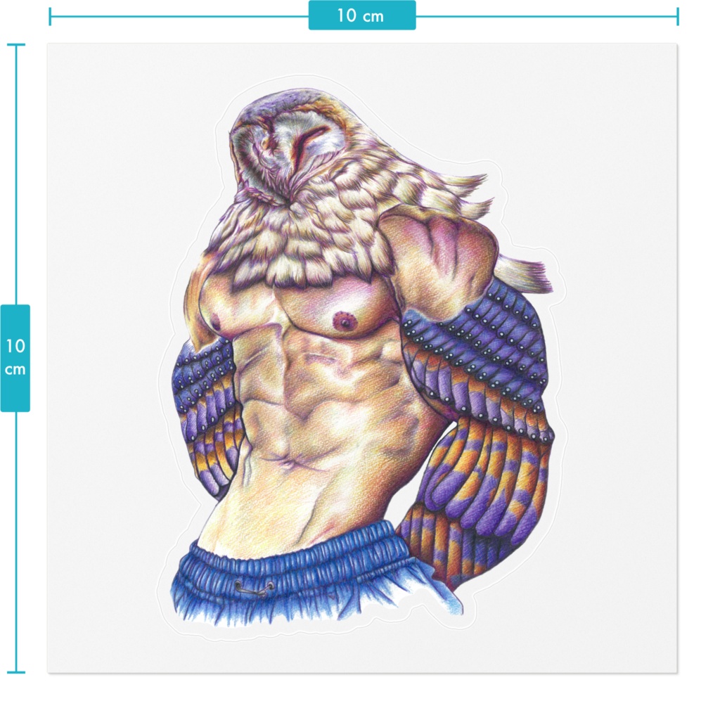 能ある梟は腹筋を出す