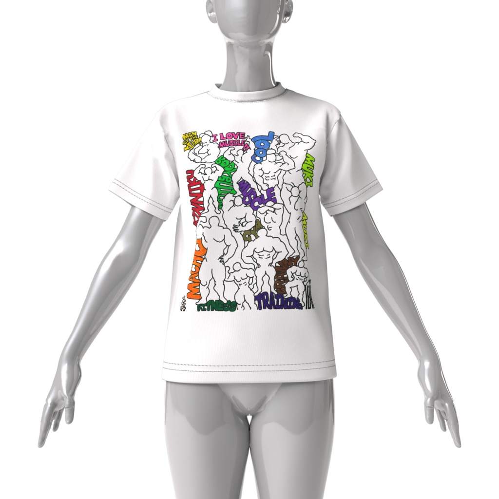 ムキムキな男達(Macho men)