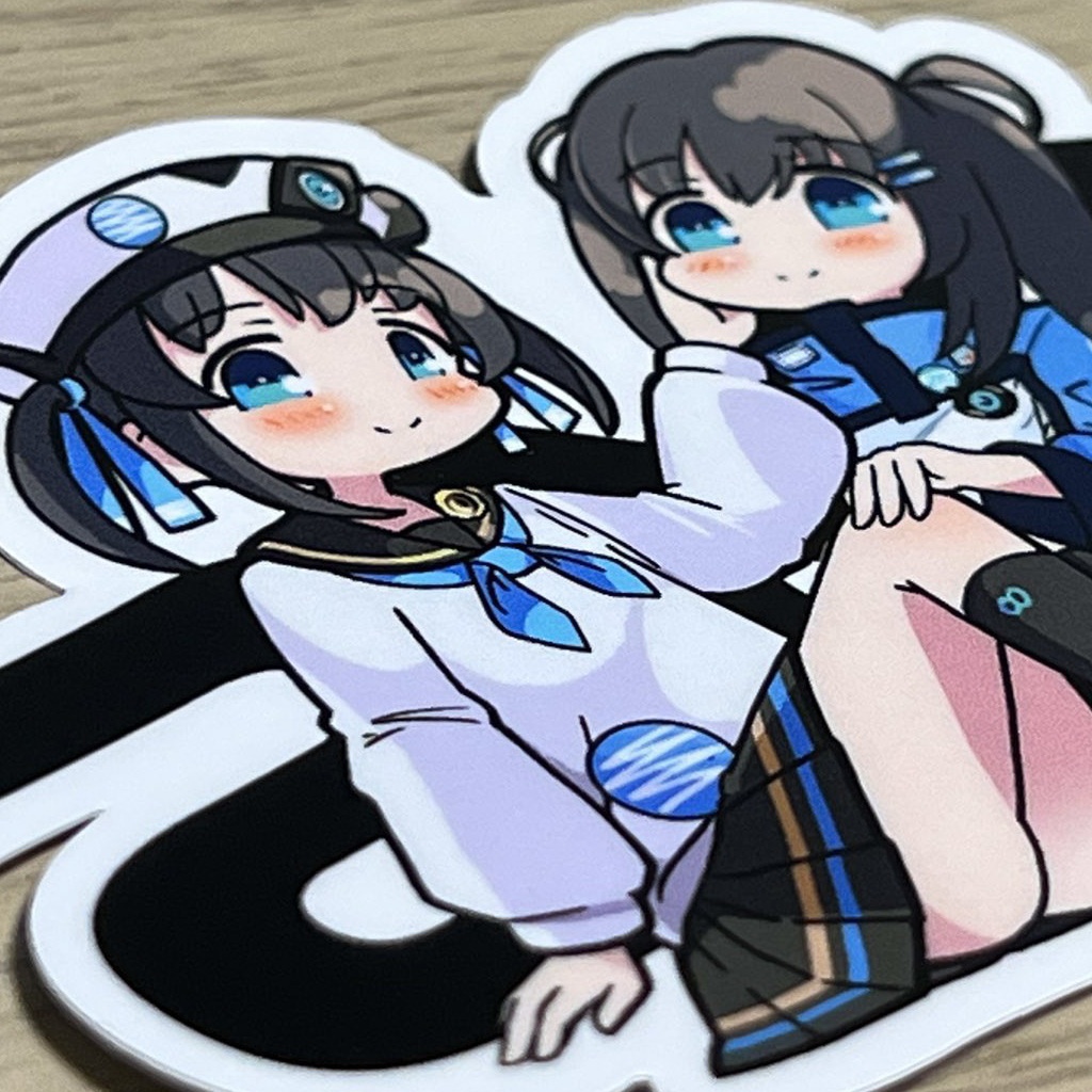 ニハリんsステッカー