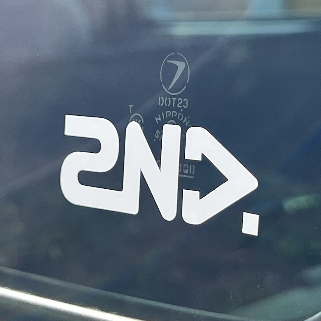 2NDカッティングステッカーセット