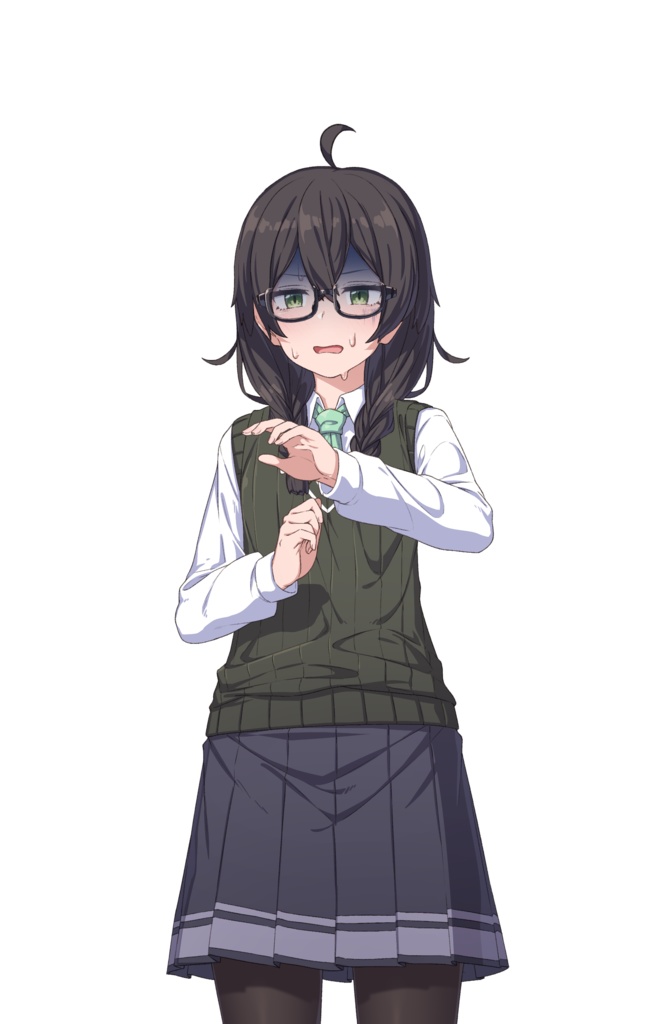 花隈千冬立ち絵素材