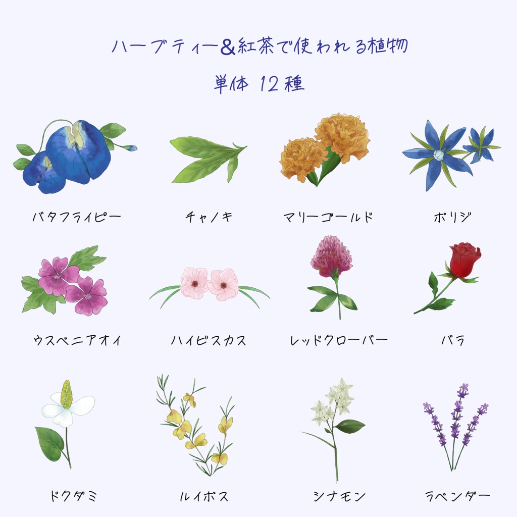 花素材(無料版)
