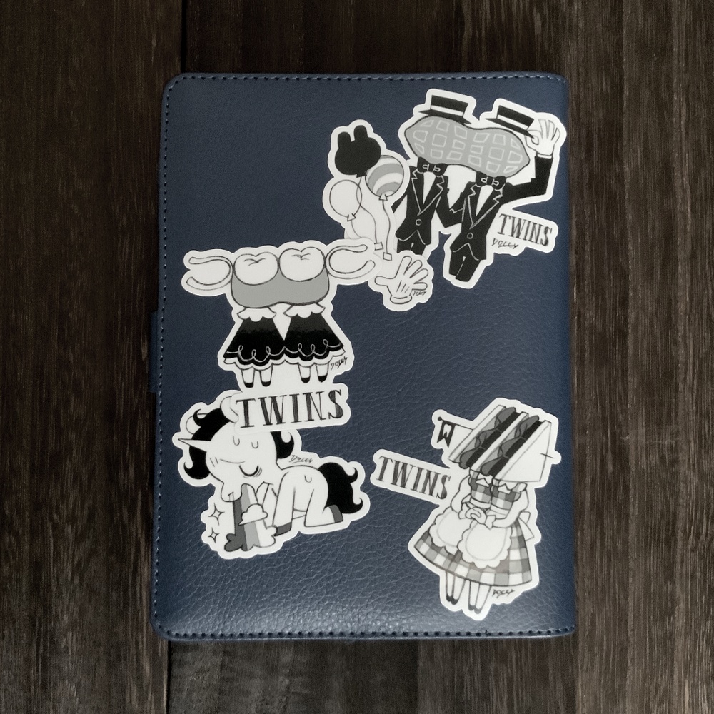 【ステッカー】『TWINS(サンドイッチ)』