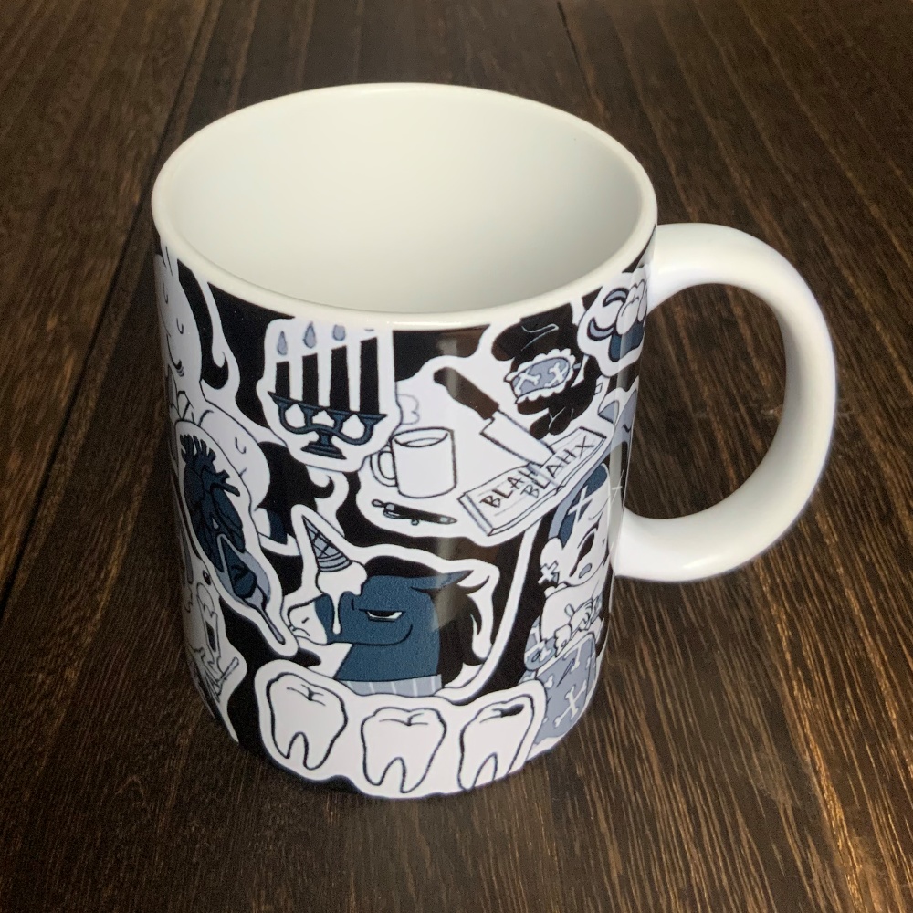 【マグカップ】『BLAH BLAH』