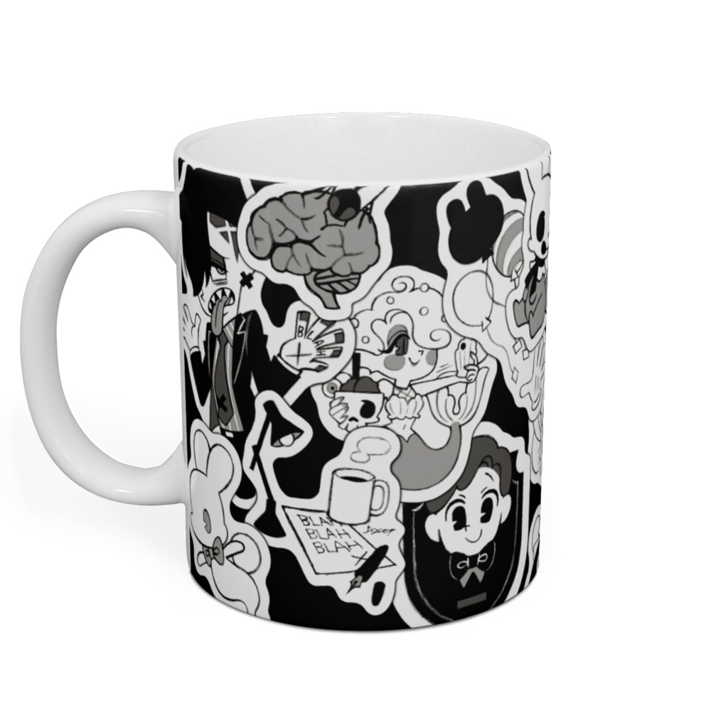 【マグカップ】『BLAH BLAH』