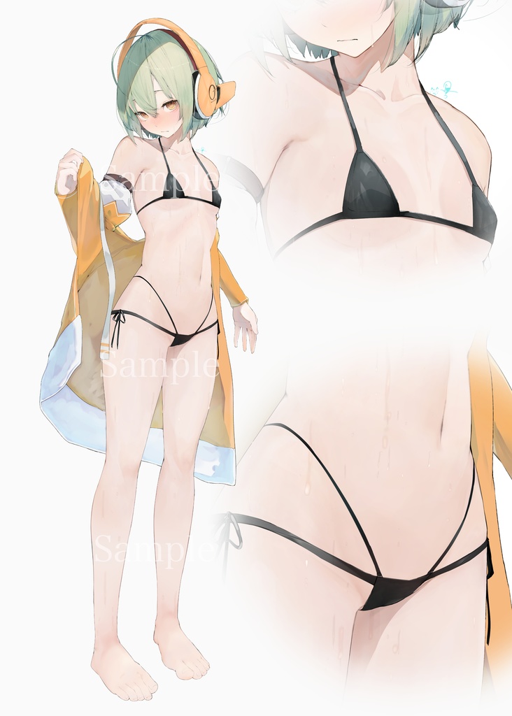 スカイフェザーのアクリルフィギュア(ポストカード付き)