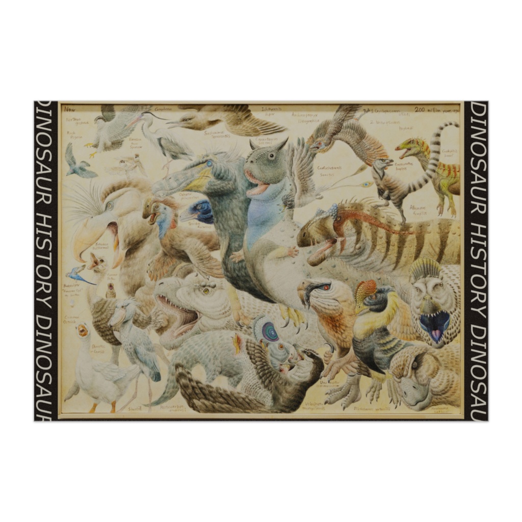 恐竜たちポスター