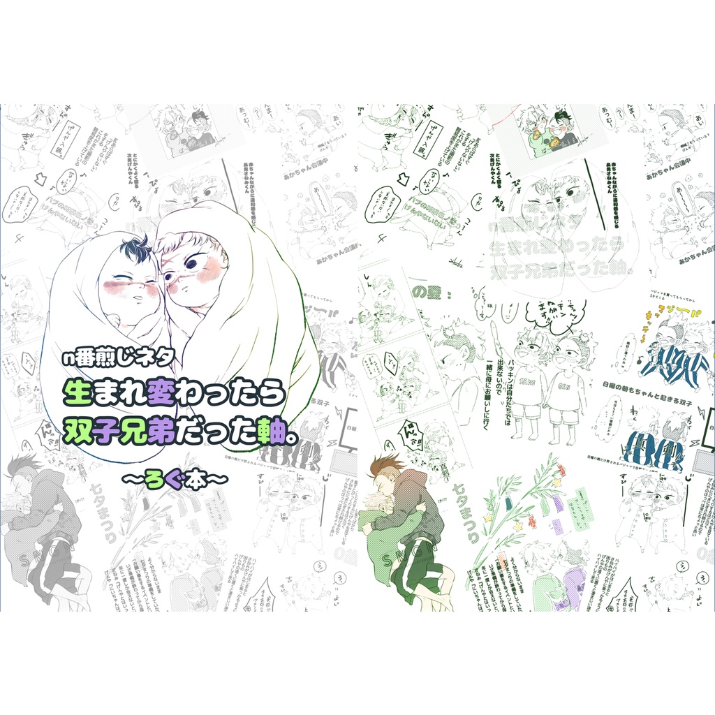 n番煎じネタ　生まれ変わったら双子兄弟だった軸。〜ろぐ本〜