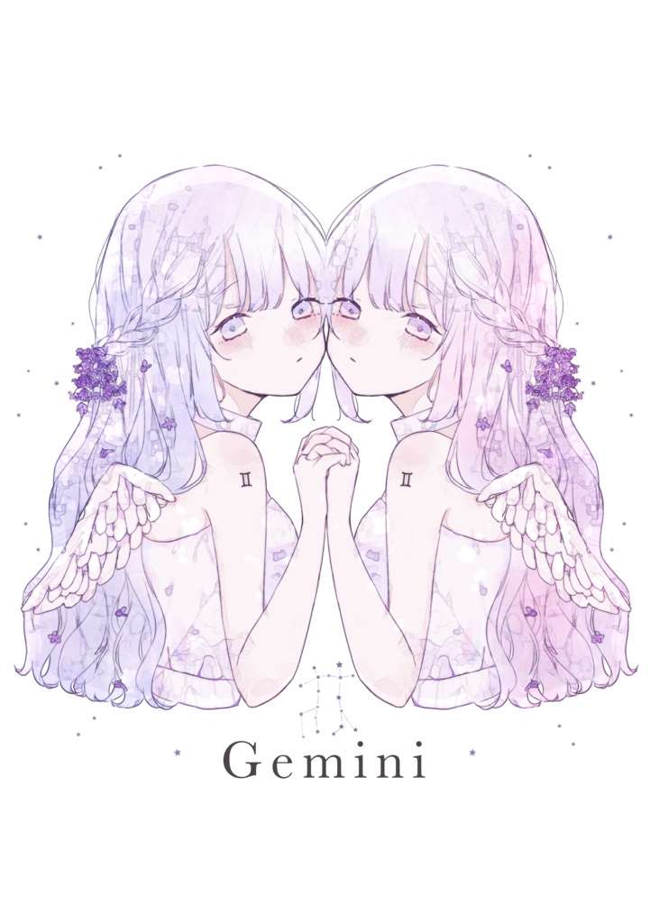 イラスト本 Horoscope. ミニ色紙原画付き
