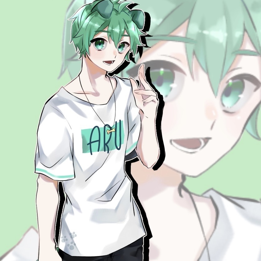 ある🐶💚Tシャツ