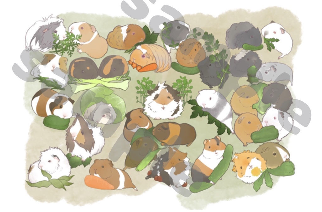 【あんしんBOOTHパック】もるだくさんブランケット【モデルさんご協力いただいた方のみの販売となります】