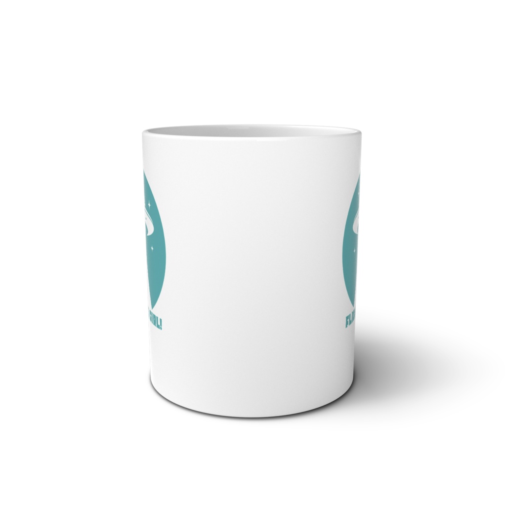 FLIGHT DAY GIRL! マグカップ