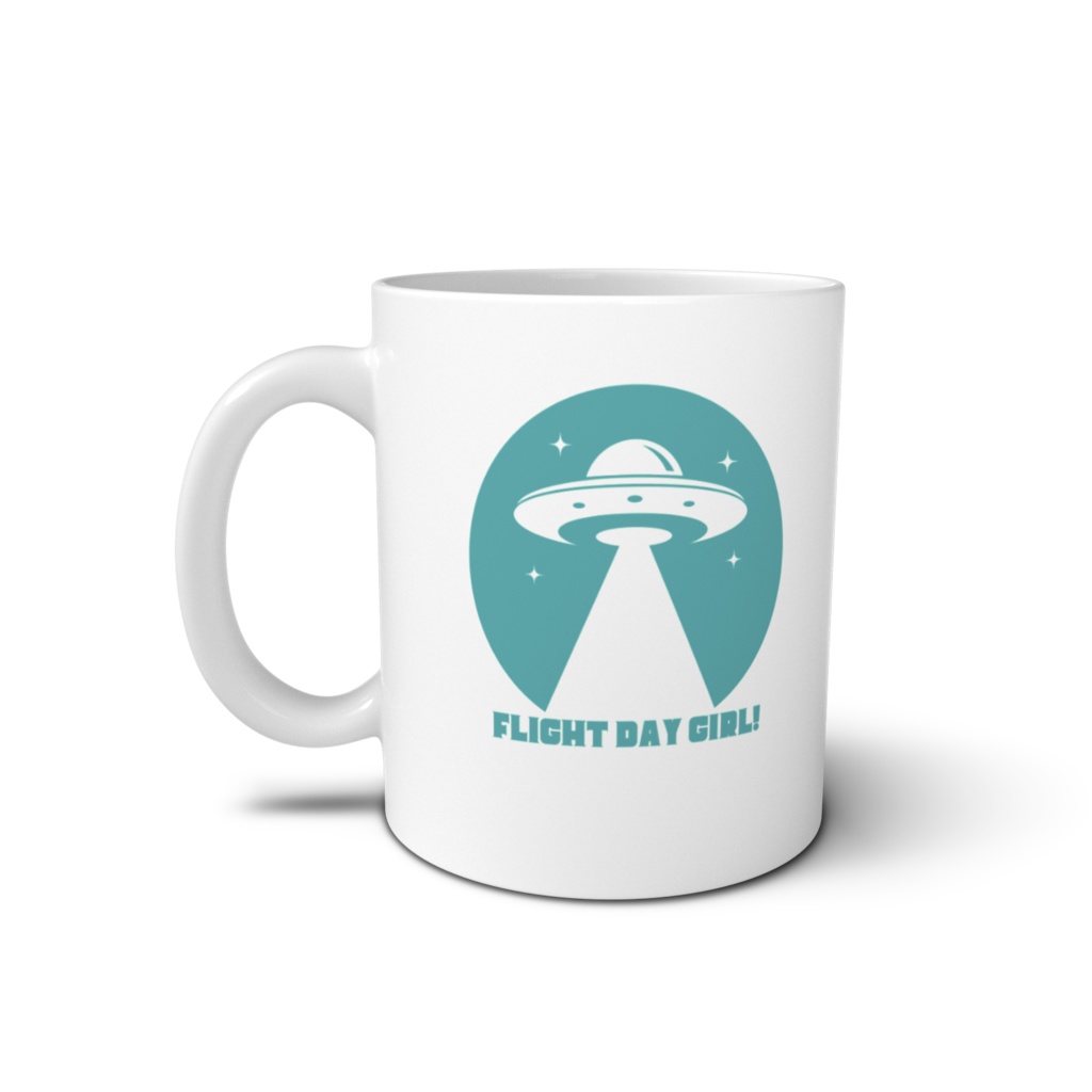 FLIGHT DAY GIRL! マグカップ