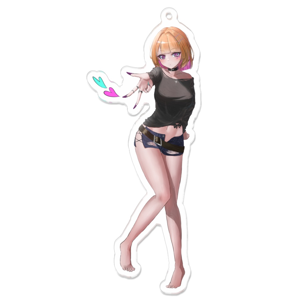 詠音ありしあ私服アクリルキーホルダー
