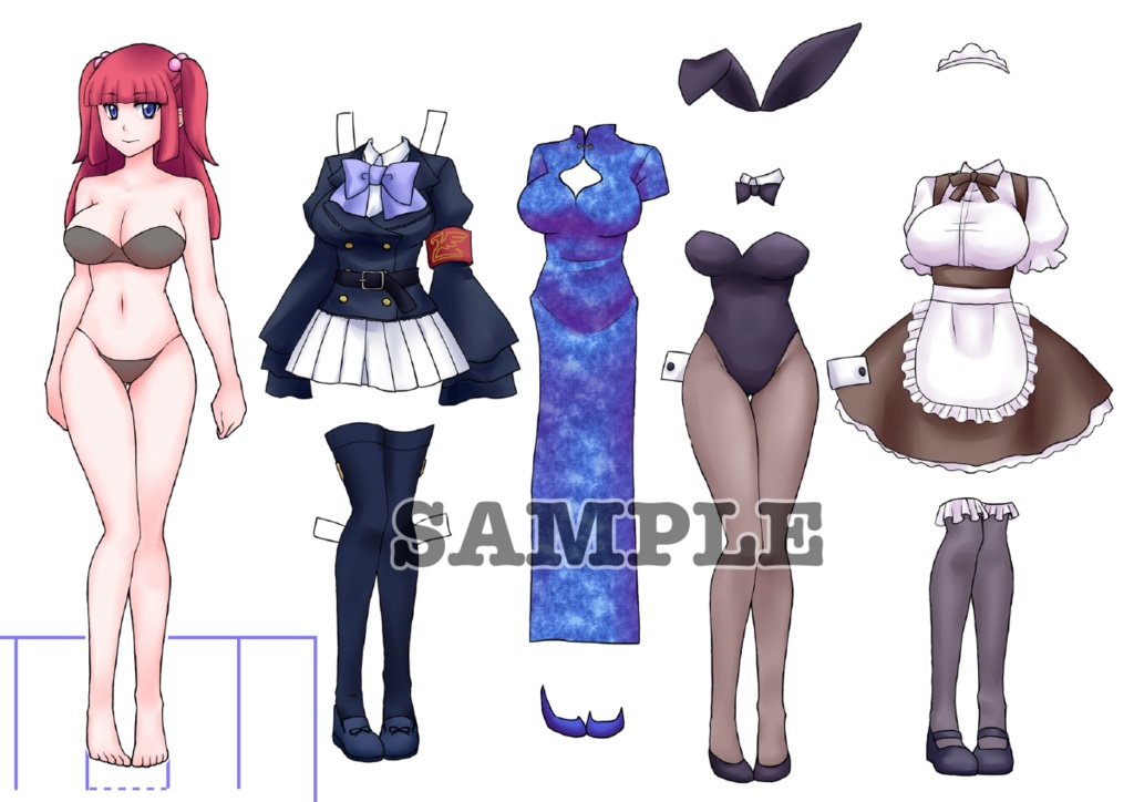 縁寿のきせかえペーパードール