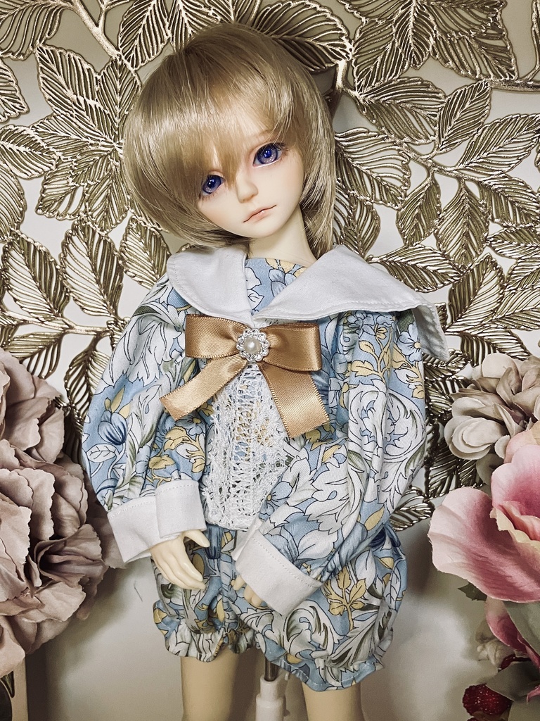 1/4ドールお洋服 シャーリングセーラー