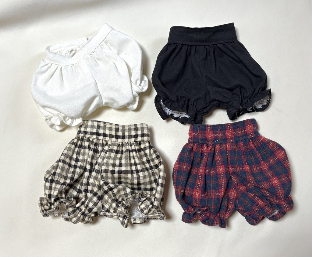 1/4ドールお洋服 シャーリングズボン単品