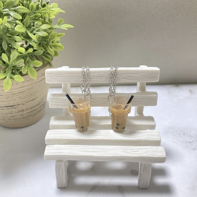 ポケット付きポロシャツ×チェックコーデ 5点セット 10cm ぬいぐるみ服