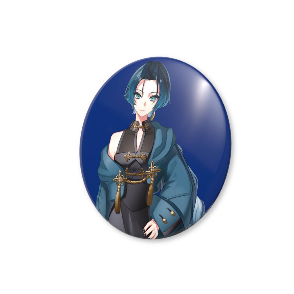青藍 缶バッジ バリュー -ver.通常立ち絵&ロゴ-