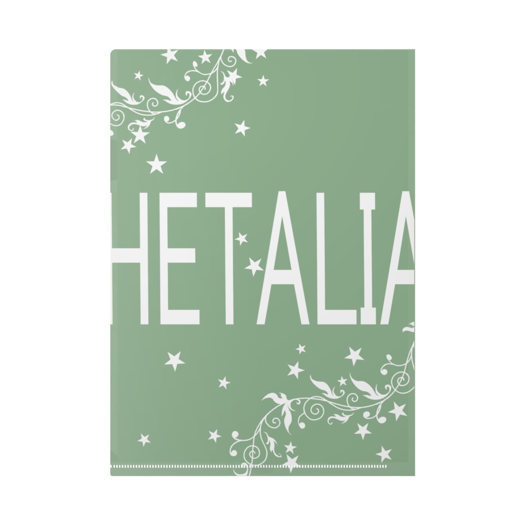 ヘタリア(日本&プロイセン)A4クリアファイル