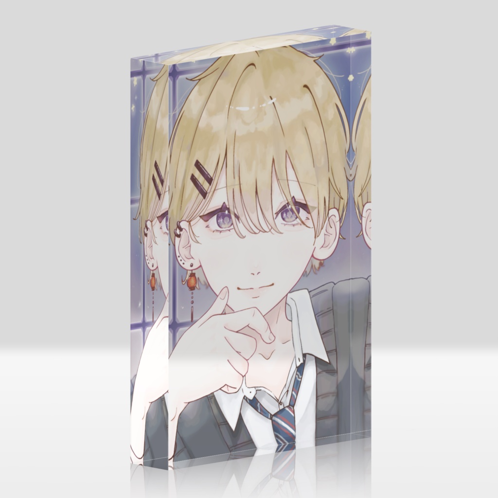 舞吊のアクリルブロック (深夜雑談)