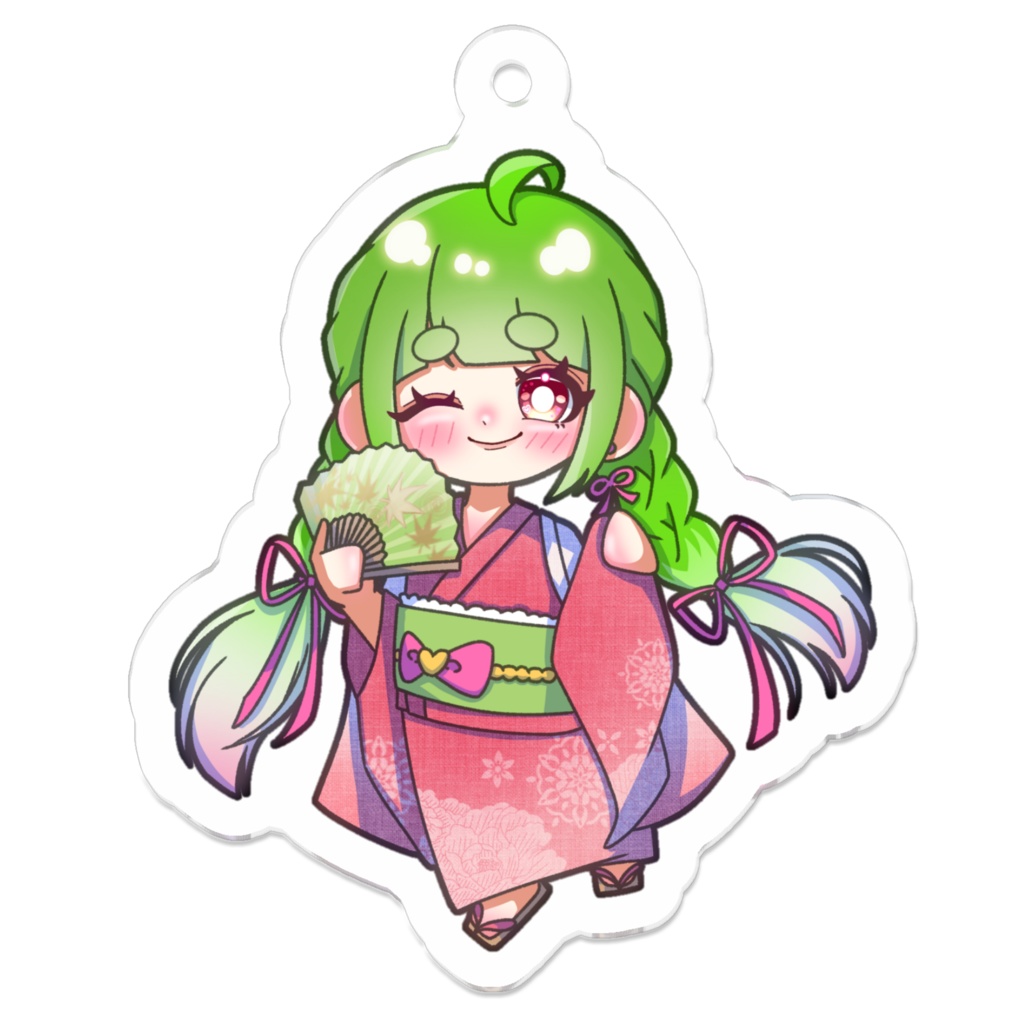 ねぎ野郎のアクリルキーホルダー