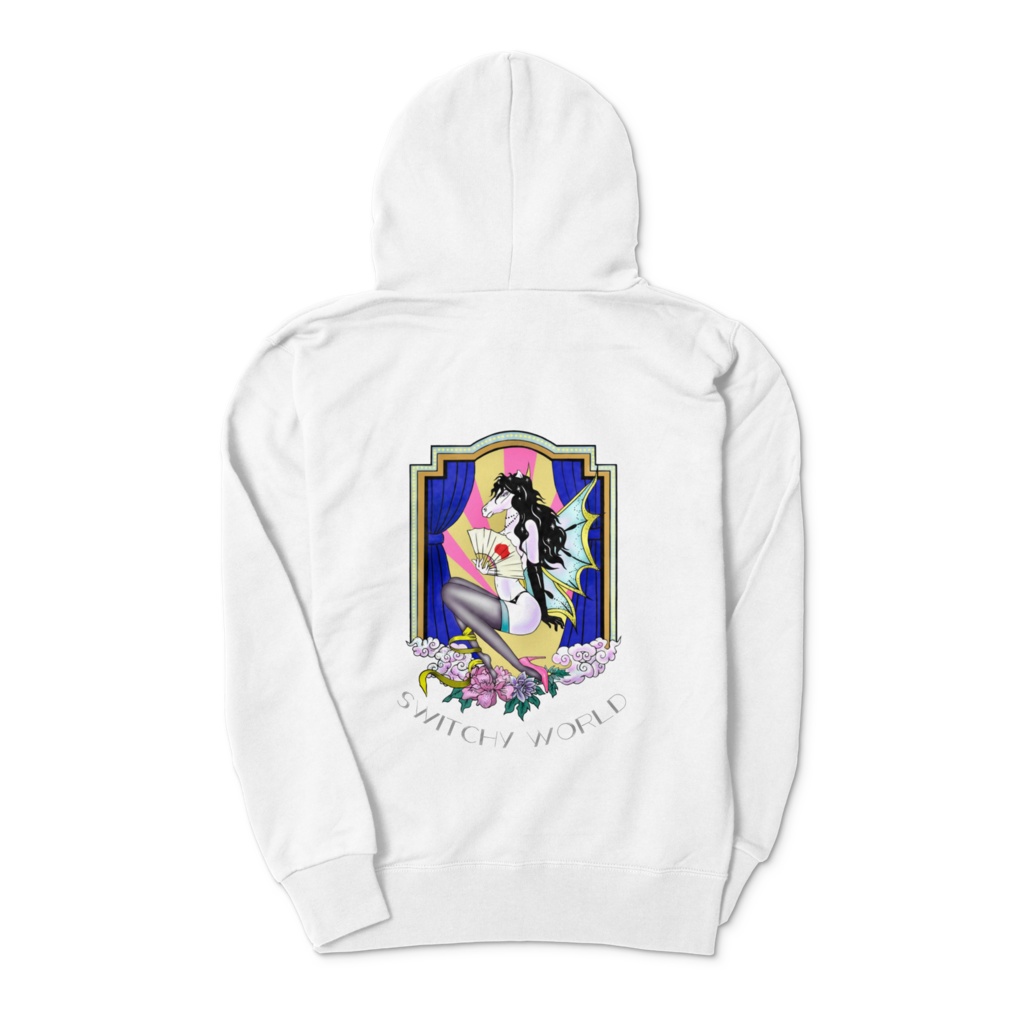 Switchy World 元祖オリジナル ジップアップ hoodie (パーカー)