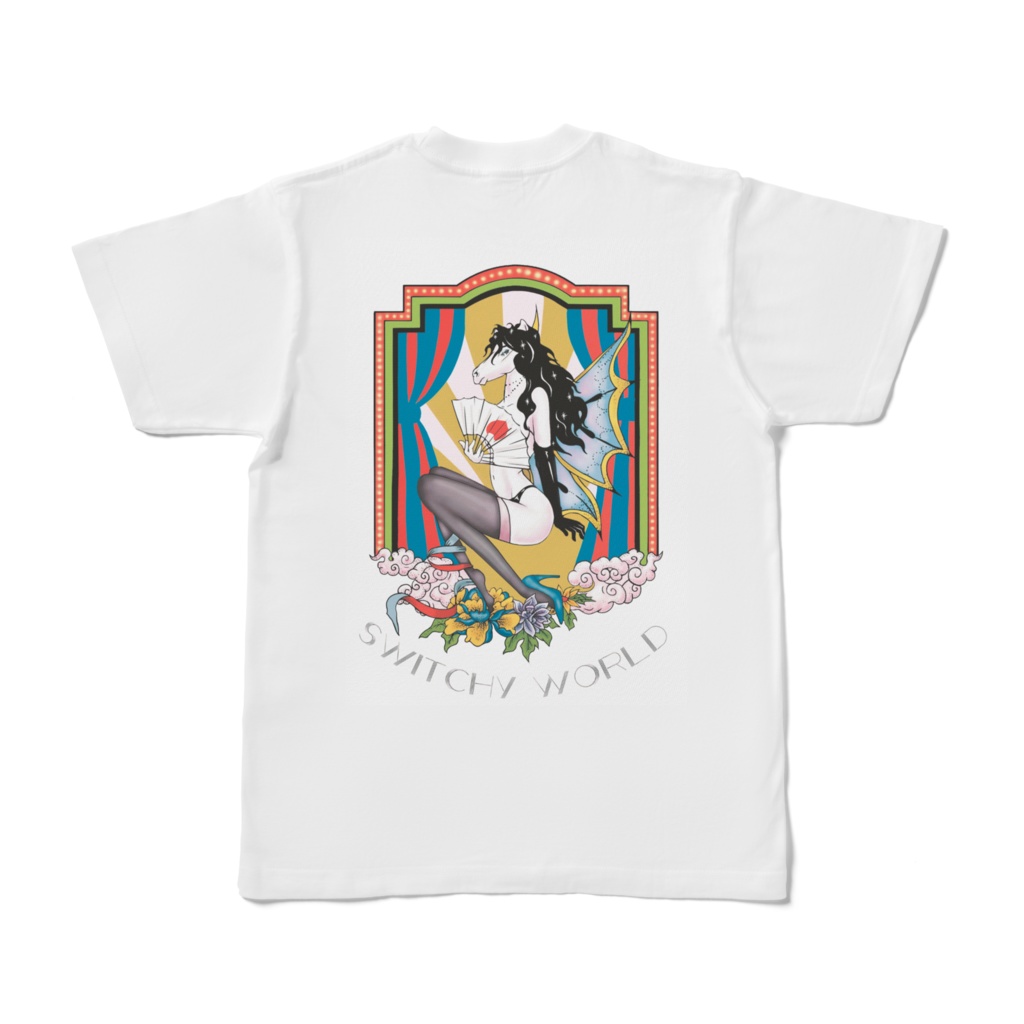 Switchy World  White T-Shirt