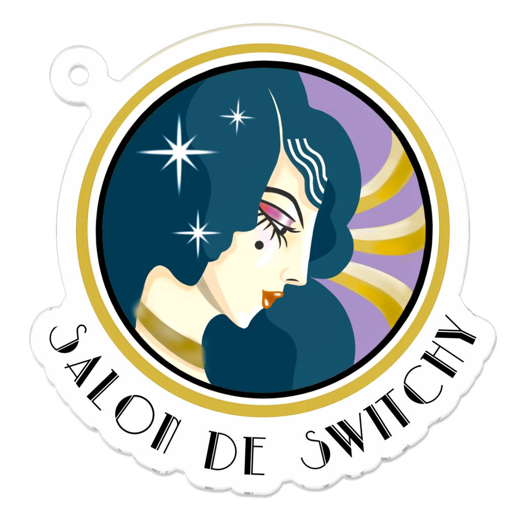 Salon de Switchy おしゃれキーホルダー