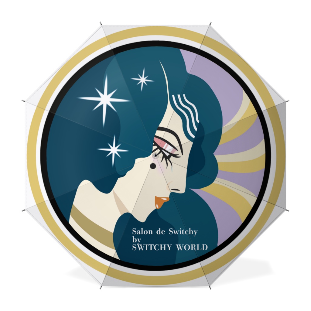 Salon de Switchy あんぶれら★ 長傘(モノクロ/カラー)