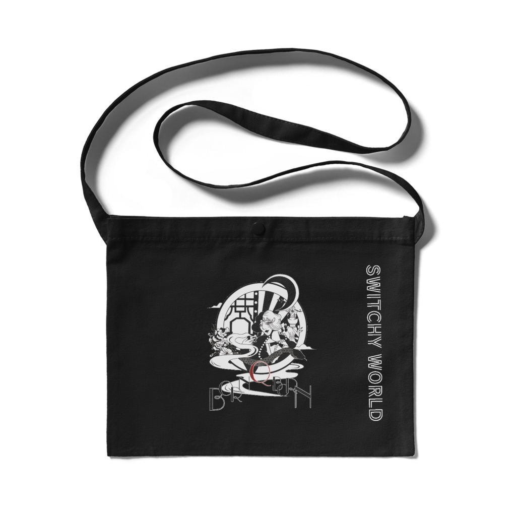 Born Q Born オリジナルサコッシュ Black