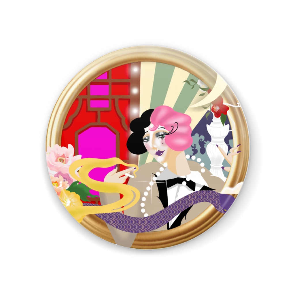 Born Q Born おしゃれミラー *2サイズ
