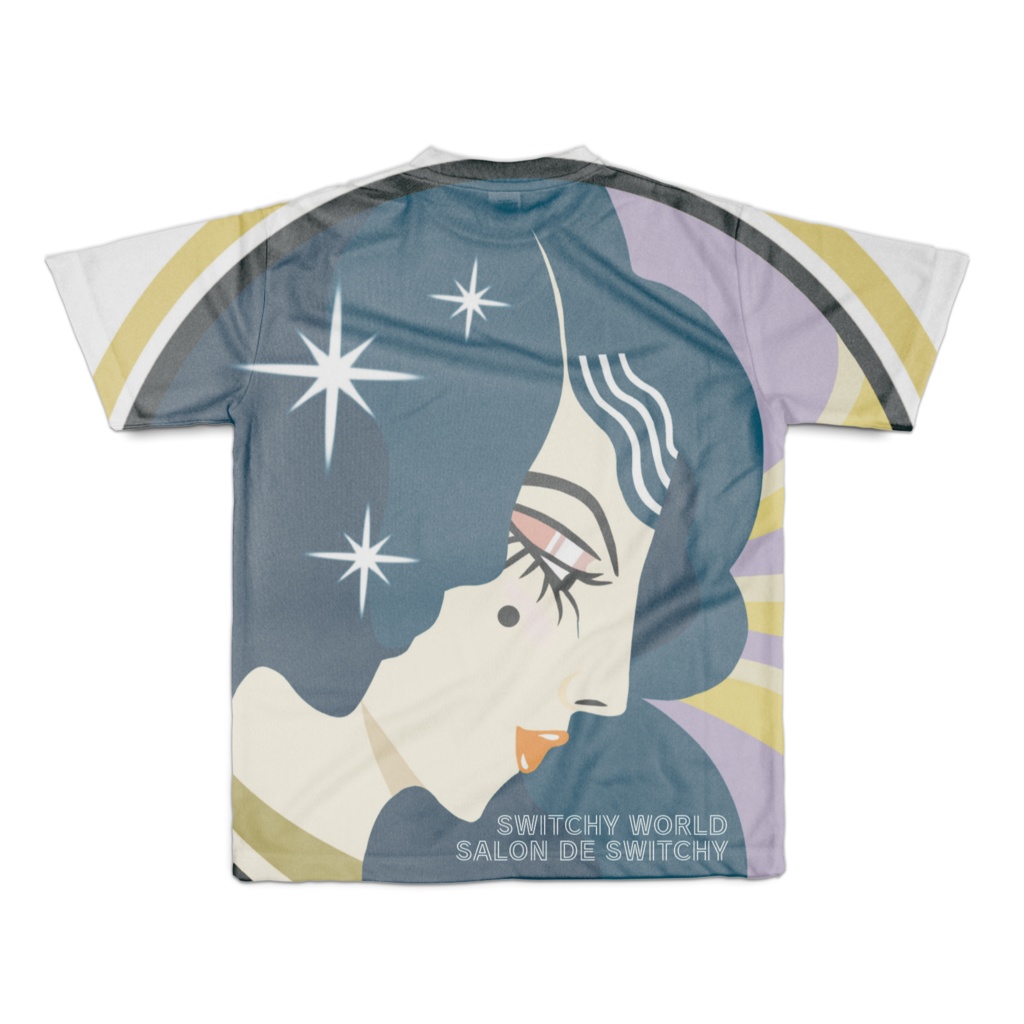 Salon de Switchy グラフィックTシャツ カラー