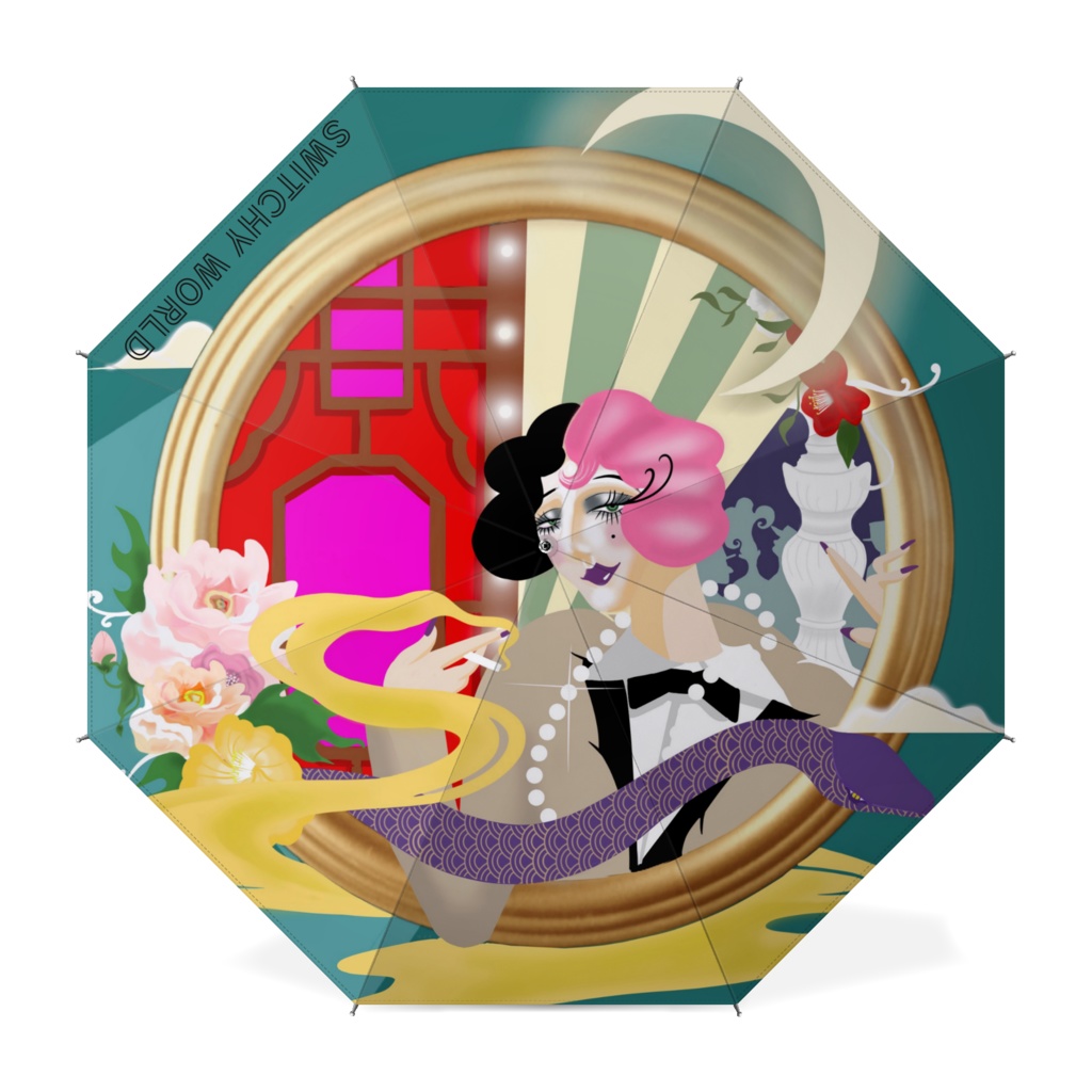 Born Q Born あんぶれら★ 長傘 カラー1