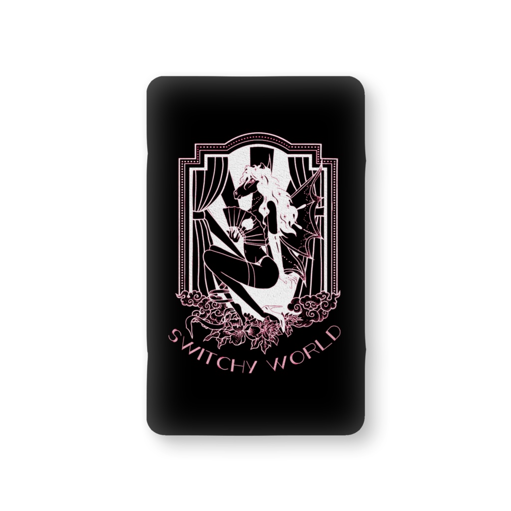 Switchy World ふかふかクッション モノクロ1