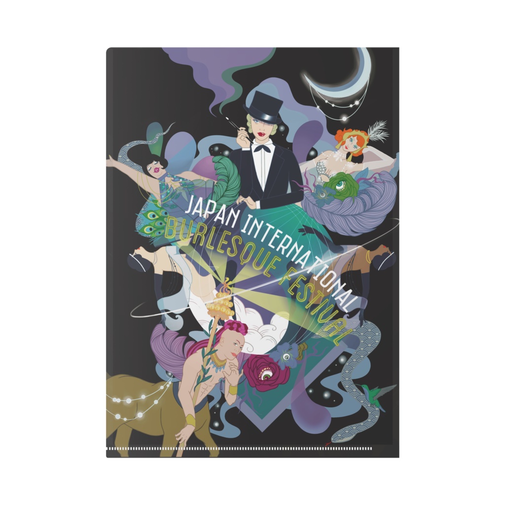 JIBF クリアファイル ブラック