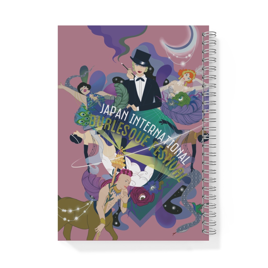 JIBF リングノート ピンク