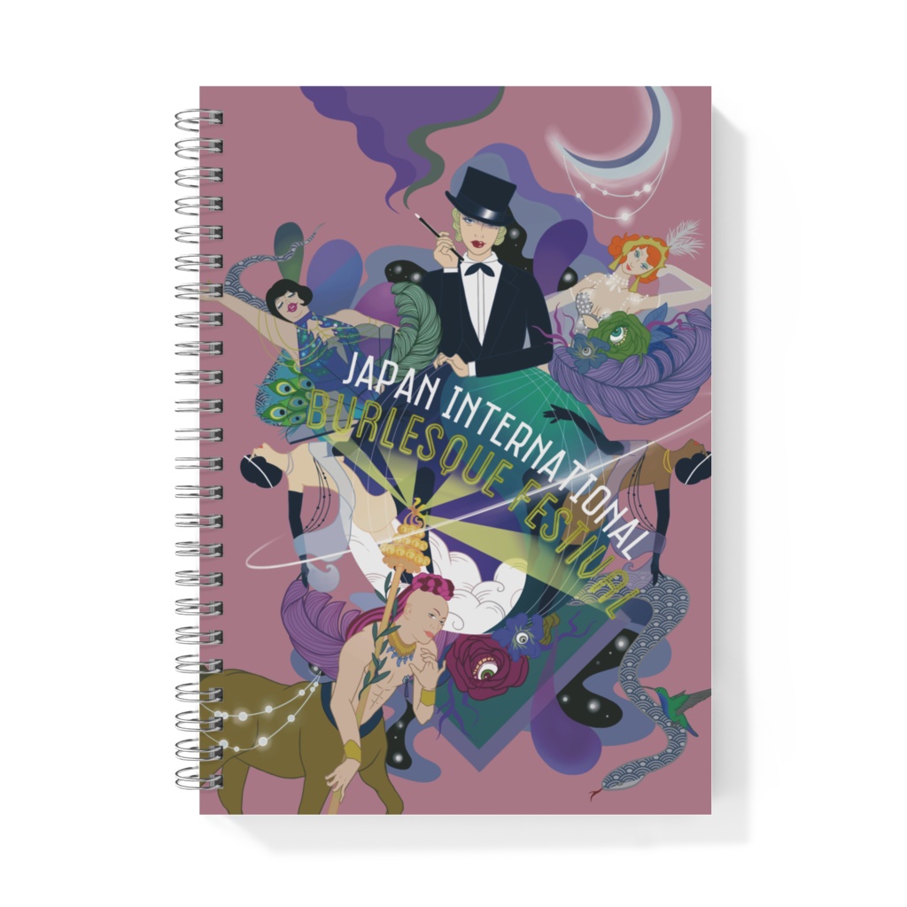 JIBF リングノート ピンク