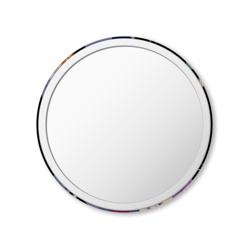 JIBF コンパクトミラー ブラック