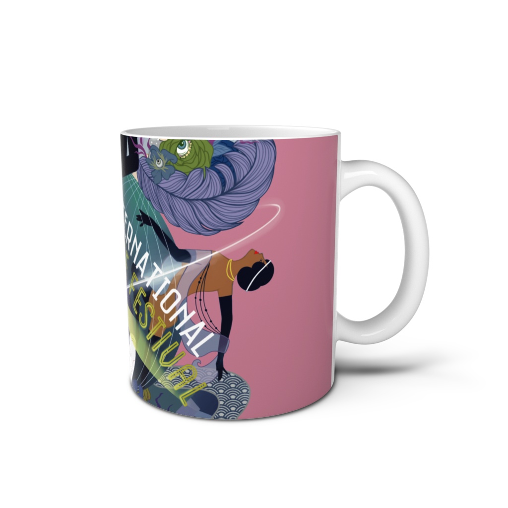 JIBF マグカップ (ピンク)