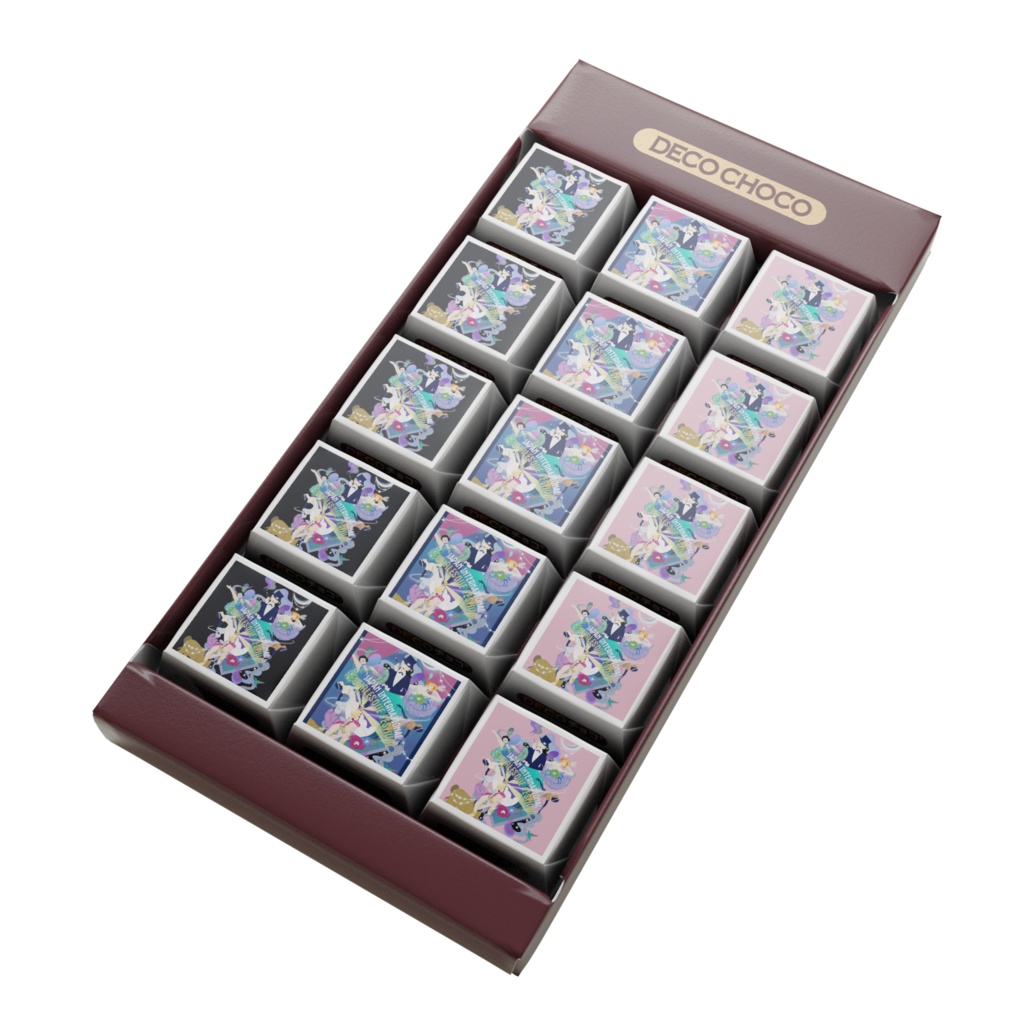 JIBF Decoチョコ（チロルチョコ）１５個入り