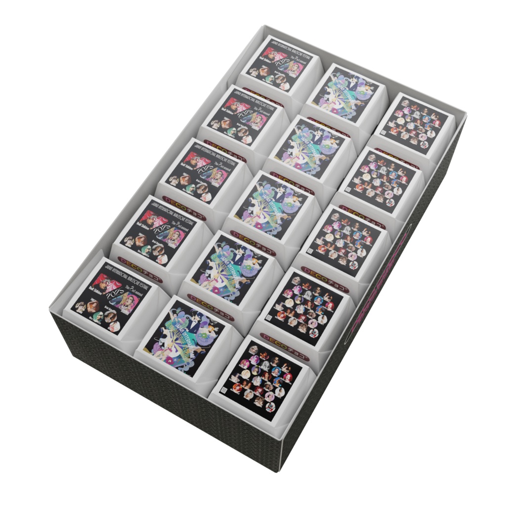 JIBF2025 出演者全員入りチョコ（チロル）４５個入り お買い得セット♪