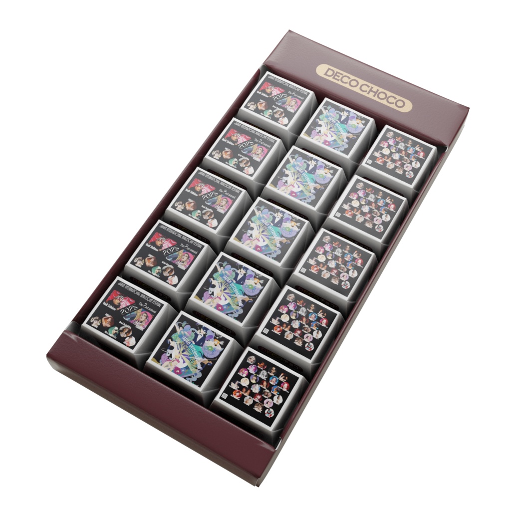 JIBF2025 出演者全員入りチョコ(チロルチョコ)15個入り