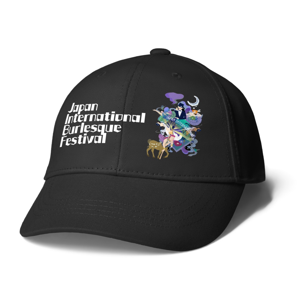 JIBF New CAP ブラック デザイン2（POPバージョン)